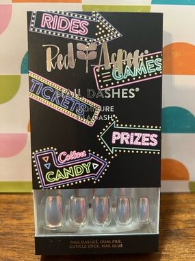 Cotton Candy Iridescent Nail Dashes - NEON LIGHTS & STARRY NIGHTS, NEEVE